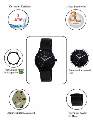 Maxima ATTIVO Women Blue Dial Analogue Watch - 66511CMLF